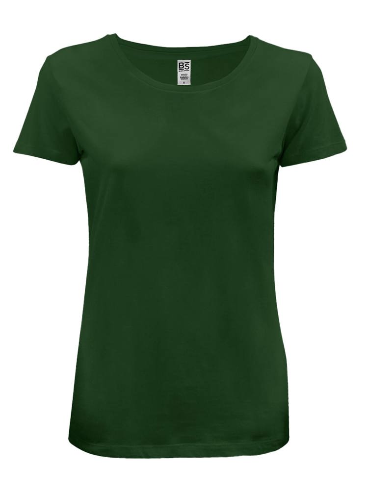 BS Evolution dames t-shirt, 150 gr/m² - Flessengroen