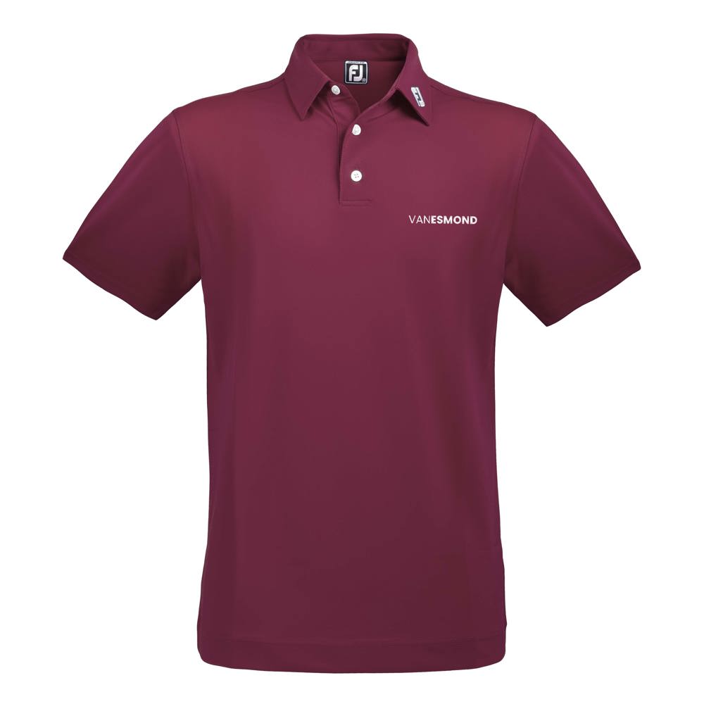 FootJoy polo heren - Wijnrood