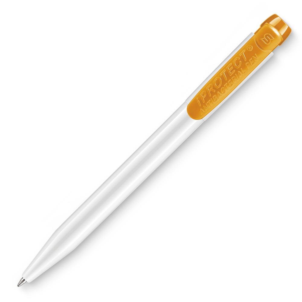 Balpen IProtect hardcolour - Wit / Oranje