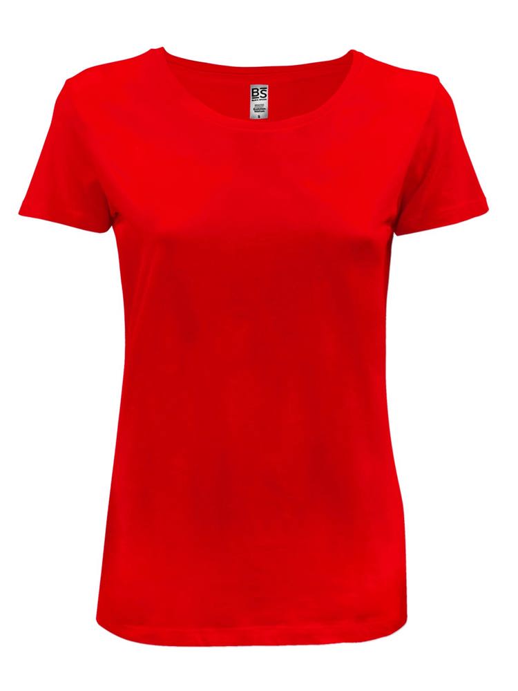BS Evolution dames t-shirt, 150 gr/m² - Rood